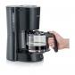 SEVERIN KA4815 Cafetiere Filtre Type   Noir   1000 W   1,4 L   Jusqu'a 10 tasses