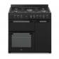 Cuisiniere piano gaz 3 fours electriques CONTINENTAL EDISON CECP903FB   5 feux