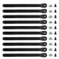 10 Pi�ces Sangles de Fixation pour Snowboard, Snowboard Binding Straps en Pla...