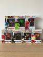 Lot Funko Pop Marvel - DC   Spider Man, Hulk, Captain America, Iron Man, Black P