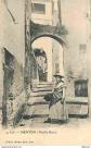 Carte Postale Ancienne   06   Menton   Vieille Rue   Anim�e   Folklore   Costume