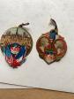 2 Insigne de journ�e  14-18 WW1 poilu  militaria 14 juillet 1917