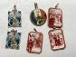 6 Insigne de journ�e  14-18 WW1 poilu  militaria meres familles nombreuses