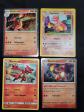Lot 4 Cartes Pok�mon REPTINCEL (Charmeleon)   Set de Base Wizards - 151 - Paldea