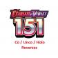Pok�mon 151 EV3.5 FR Cartes AU CHOIX Reverse-Holo-Commune NM