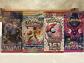 Lot 4 boosters Pok�mon scell�s   151 Japonais   mix s�ries   Lot 14
