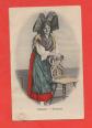 Carte Postale Alsacienne 68 Haut Rhin Costume Folklore 1 Pezzo