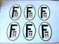6 anciens autocollants automobile France