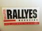 AUTOCOLLANT STICKERS RALLYES MAGAZINE LA COMPETITION AUTOMOBILE