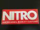 AUTOCOLLANT STICKERS NITRO AMERICAINES RODS ET CUSTOMS MOTORSPORT GOODIES