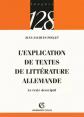 L'explication des textes de litt�rature allemande: Le texte descriptif, Jea