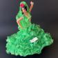 Poup�e Danseuse Espagnole Vintage Marin Chiclana Andalousie Flamenco 26 cm