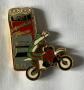 12   Pin's MOTO SUPER CROSS TRACER   RASOIR PHILIPS   ARTHUS BERTRAND