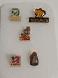 Lot 5 Pin s Pub Vintage Ann�e 80 90 Free Lance Etam 5 a Sec Dassault Complet TBE