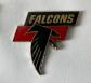 12   Pin's FOOTBALL U.S.A  NFL  EMBLEME DES ATLANTA FALCONS 30 mm x 30 mm