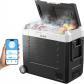 VEVOR R�frig�rateur Portable � Compression 55 L, Glaci�re �lectrique DC 12-24 V