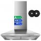 Hotte hotte murale 60 cm 400 m�-h A    inox circulation d'air �vacuation Touch Boost