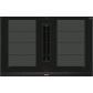 Siemens Table De Cuisson Aspirante Induction 80cm 4 Feux 7400w Noir EX875LX67E