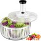 Essoreuse � Salade, 6L Grande Capacit� Essoreuse Salade avec Saladier et Base