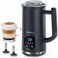 Mousseur � Lait �lectrique 4en1 Mousse Chaude & Froide Chauffage du Lait & Ca...