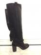 Gro�artig Damen Stiefel SAN MARINA Gr��e 36 Schwarz Leder Innen  Au�en
