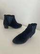 Kanna Boots, Bottines Bleues en Cuir, Femme, Pointure 40