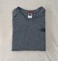 T shirt The North Face Gris Double Logo Casual Homme Taille M Manche Courte TNF