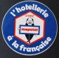 Ancienne �tiquette autocollant L'Hotellerie � la fran�aise luggage label 3
