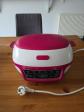 Tefal Cake Factory 1100 W Machine � G�teaux   Blanc - Rouge Framboise (KD801811)