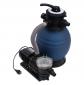 Kit de filtration � sable piscine filtre � sable avec pompe 10 m�-h et pr�filtre