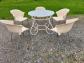 Salon de Jardin Fer Forg� Table   5 Fauteuils