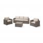 Salon de jardin en imitation resine tressee ALLIBERT avec table basse    5