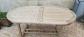 Ensemble table jardin et 4 chaises en teck