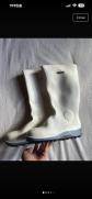 AUDA White Boots