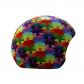 Puzzle Couleurs   Couvre Casque Ski Enfant Universel   Personnalisez Votre