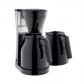 Cafeti�re Filtre MELITTA Easy Therm II 1050W 2 Verseuses Isothermes Noir