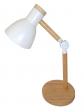 L�mpara Flexo d'�criture TEACHER 1xE 27 en M�tal et Bois, Id�al pour Bureau
