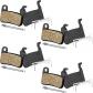 Lot De 4 Paires De Plaquettes De Frein � Disque En R�sine Pour V�lo Compatibles