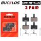 4 paires de plaquettes de frein de v�lo pour Tektro Shimano plaquettes de frein � disque DE