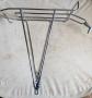 Porte Bagages Arri�re Vintage en Acier Chrom�   V�lo Ancien - Randonneuse