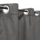 Rideau su�dine Thermique doubl� Polaire 140x240cm pr�t a Poser, Gris Anthracite