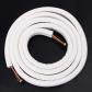 1-2 - 4M Tuyau En Cuivre Isol� 1-4 '' 3-8 '' Climatiseur Tuyaux Raccords Pair...