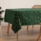 Nappe de No�l Jacquard Fil Dor� Table � Manger Carr� D�coration de No�l 140 x