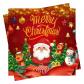 Lot de 40 serviettes de No�l rouges pour d�coration de table de No�l
