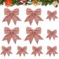 Lot de 10 n uds de No�l � paillettes pour d�coration de sapin de No�l, d�cora...