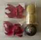 Lot de boules et papillons de No�l d�coration F�tes occasions sp�ciale neuf