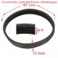 raboteuse rabot courroie  caoutchouc  �lastique 4 crans  circonf�rence47cm ep 12