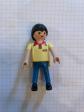 PLAYMOBIL  MAISON MODERNE le papa , figurine en polo classic, 4124 , 5582