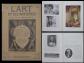 L'ART ET LES ARTISTES n�39 1908 GEORGES LACOMBE, GASTON LA TOUCHE, WILHEM BUSCH