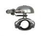 Sonnette V�lo   Mini Suzu Die Cast Mount   Matte Silver   Crane Bell